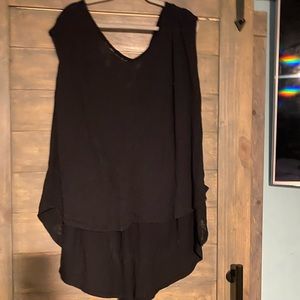 Layne Bryant High- Low burnout top